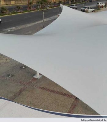 beach side fabric structure