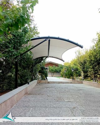 Car-canopy-without-pillars- سایبان-ماشین-بدون پایه