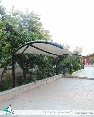 Car-canopy-without-pillars- سایبان-ماشین-بدون پایه