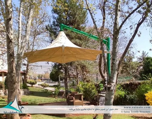 Fabric-canopy-garden-آلاچیق-چادری-صدا-و-سیما
