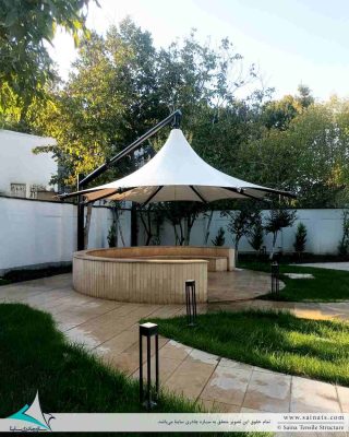 Fabric-hanging-gazebo-آلاچیق-معلق-پارچه-ای