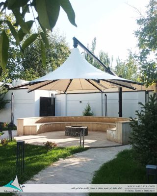 Fabric-hanging-gazebo-آلاچیق-پیش-مهندسی