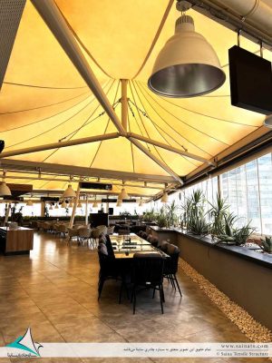 Food-court-tent-cover-پوشش-فودکورت-پارچه-ای