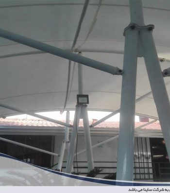 پروژه سقف چادری رستوران پیتزا پارک در بابلسر