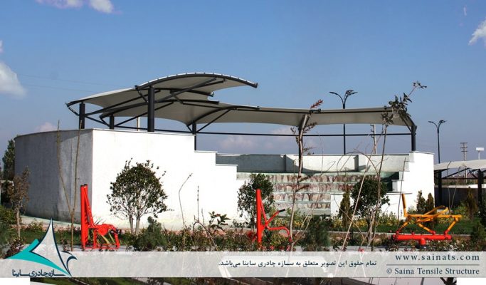 نمونه پروژه سایبان چادری آمفی تیاتر - تصویر سه
