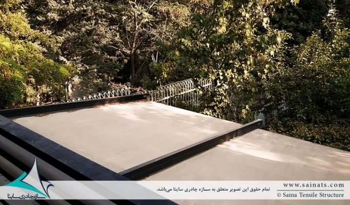 سقف متحرک کافه نیاوران