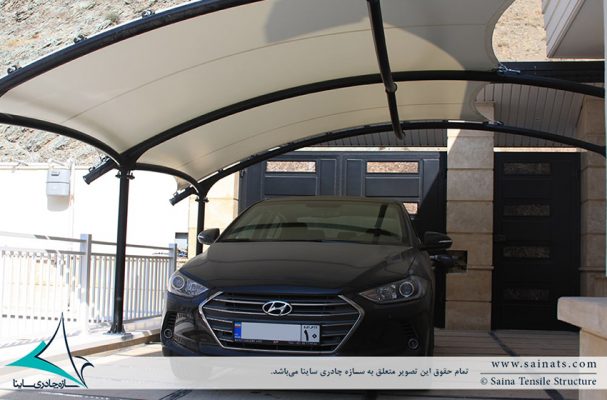 سایبان ماشین طرح آرک