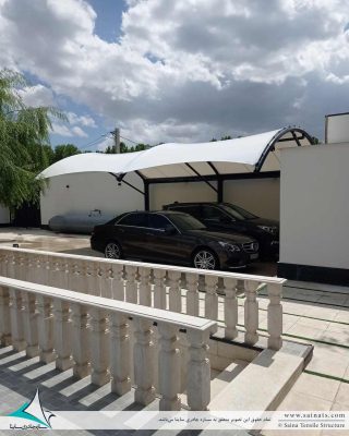 car-shade-in-garden-سایبان-ماشین-در-باغ