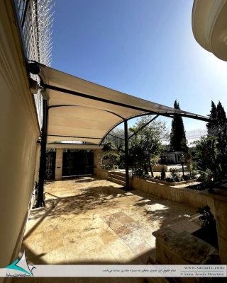 سایبان-خودرو-پارچه-ای-ساینا