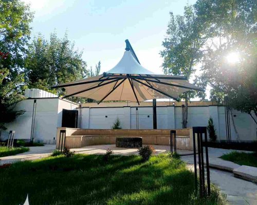 Fabric-hanging-gazebo-آلاچیق-معلق-پارچه-ای