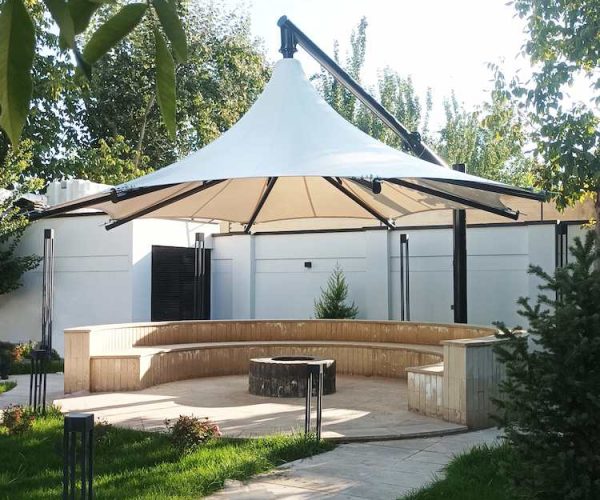 Fabric-hanging-gazebo-آلاچیق-پیش-مهندسی