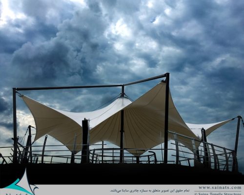 اجرای سازه چادری دکوراتیو