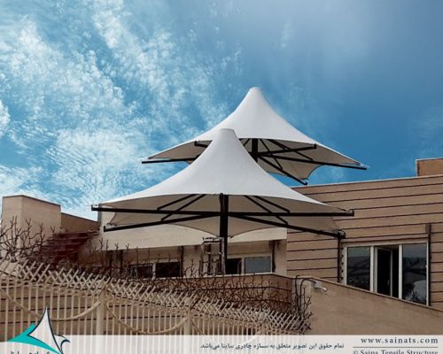 آلاچیق چادری تراس مسکونی