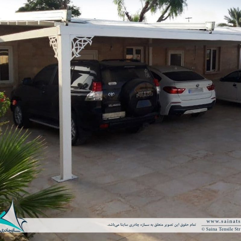 سقف متحرک پارکینگ سیریک