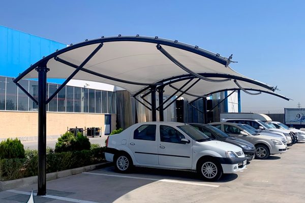 سایبان پارکینگ ماشین کارخانه الکتروژن