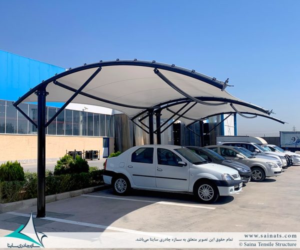 سایبان پارکینگ ماشین کارخانه الکتروژن