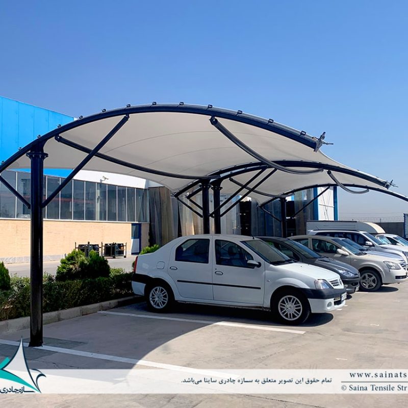 سایبان پارکینگ ماشین کارخانه الکتروژن