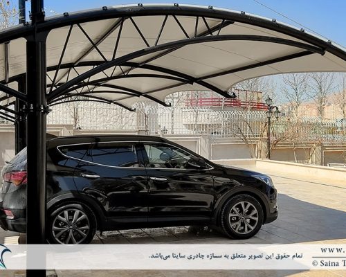 سایبان پارکینگ ماشین شیراز