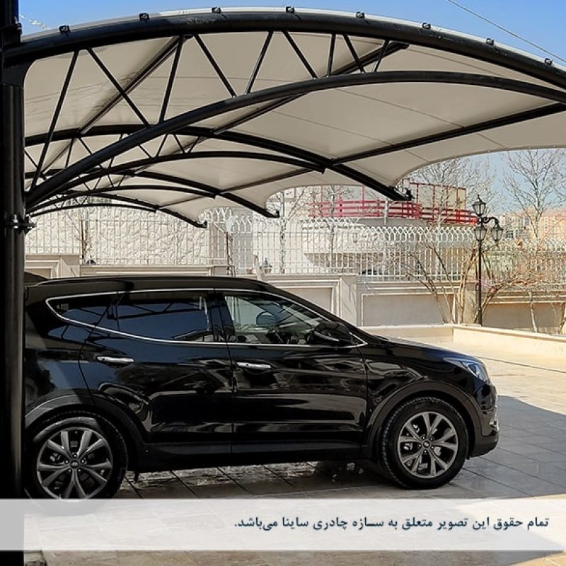 سایبان پارکینگ ماشین شیراز