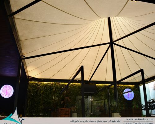سازه چادری باشگاه ورزشی لیانا در نیاوران