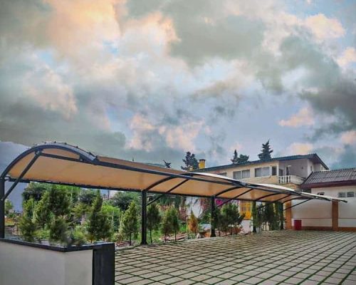 fabric-car-parking-سایبان-پارکینگ-ماشین-نوشهر