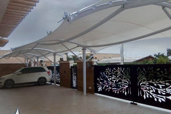 سایبان پارکینگ ماشین