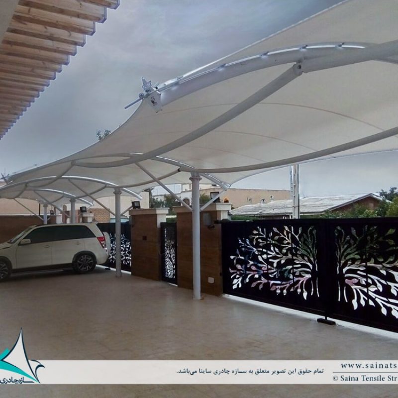 سایبان پارکینگ ماشین