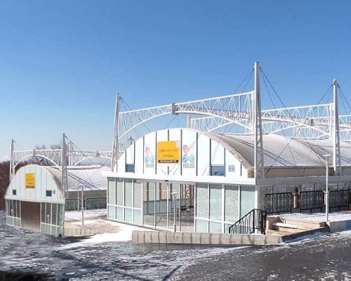 fabric-tensile-structure-salon-سقف-سالن-پارک-فناوری-اطلاعات