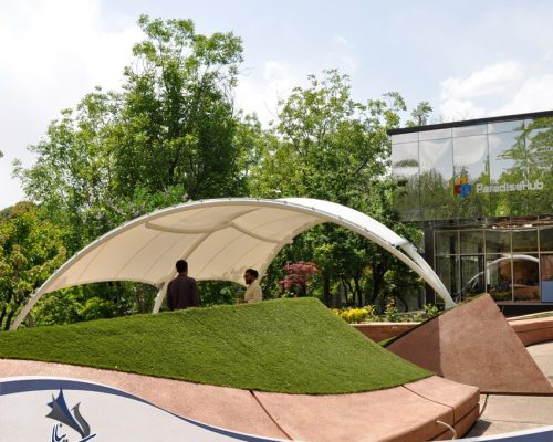 آلاچیق مدرن پارچه ای