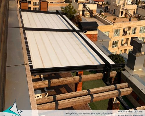 اجرای سقف متحرک روفگاردن در آجودانیه