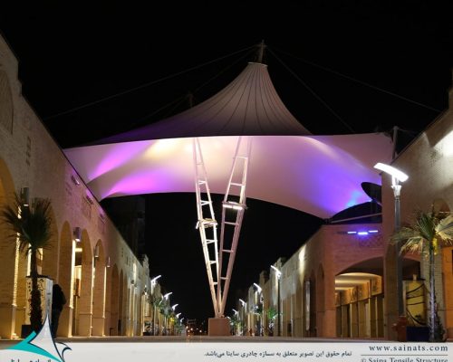 سایبان چادری تکیه بلادیان در گچساران