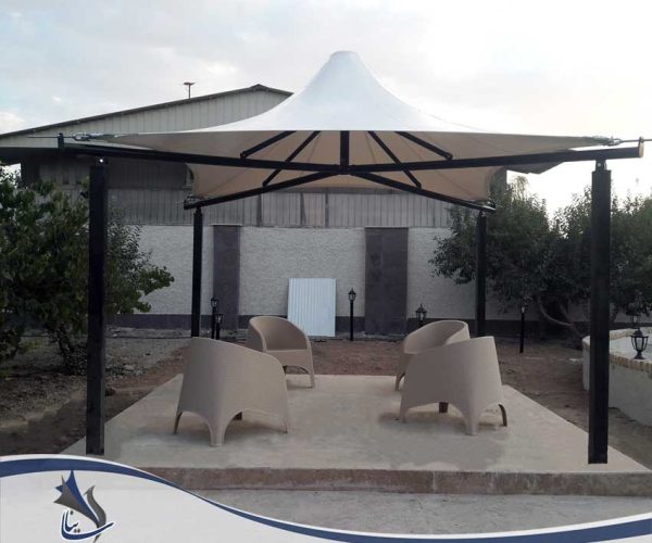 آلاچیق چادری فضای سبز