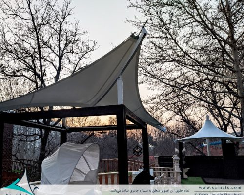 آلاچیق پارچه ای ویلا در کردان