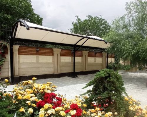 villa-yard-canopy-سایبان-حیاط-ویلا-همدان