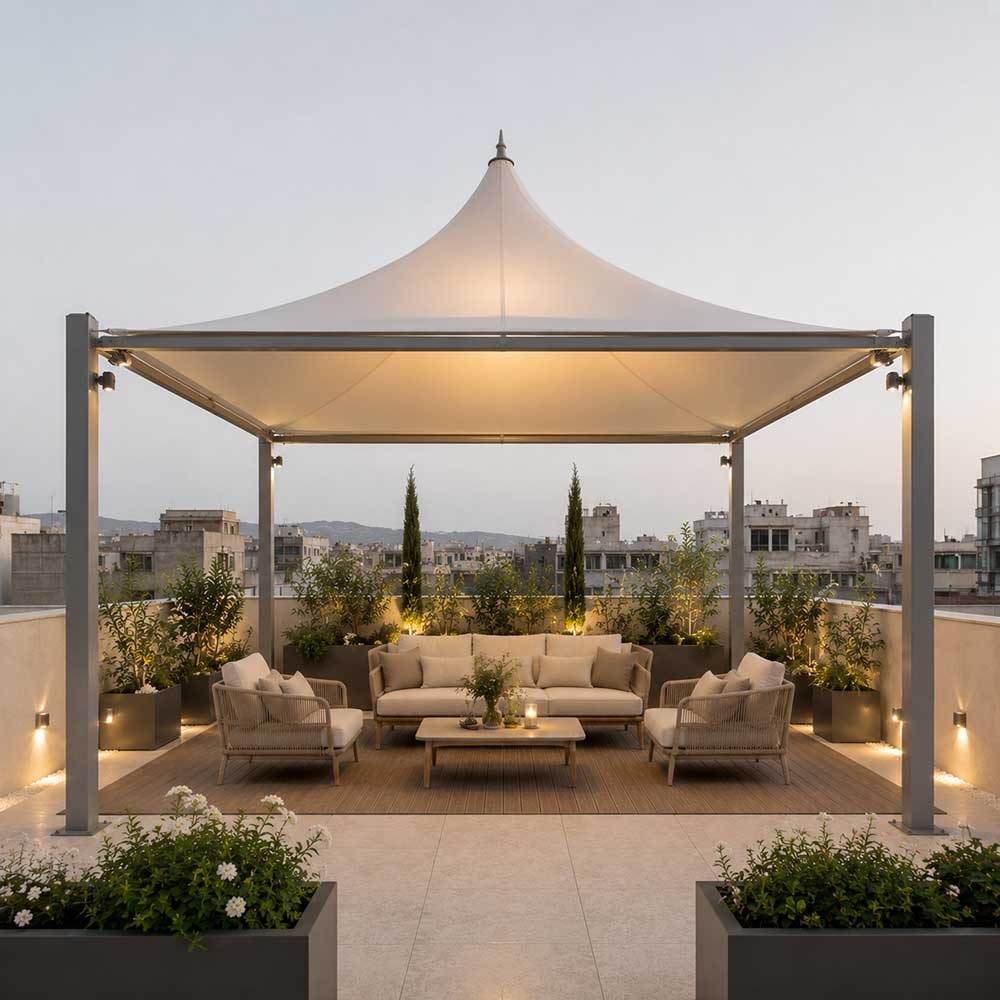 انواع-سقف-روف-گاردن-roof-garden-roof-types
