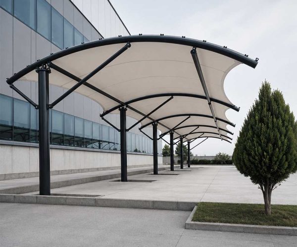 سازه-چادری-آرک-02-سایبان-ماشین-arc-02-fabric-canopy
