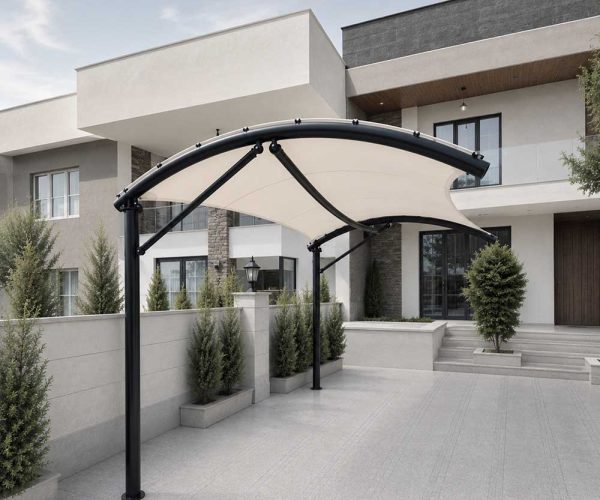 سازه-چادری-فرم-آرک-03-سایبان-ماشین-arc-03-fabric-canopy
