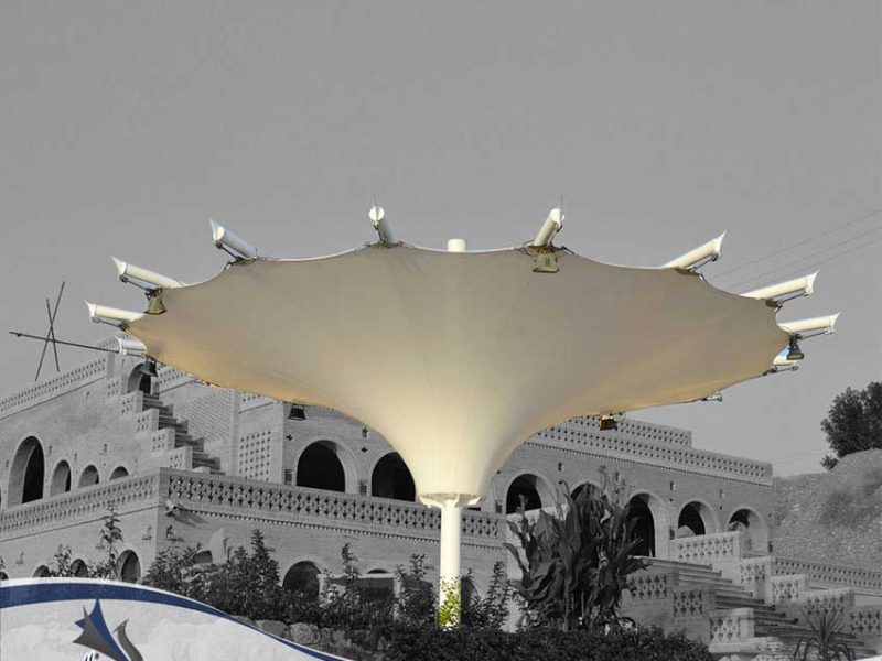 سازه چادری طرح وارون