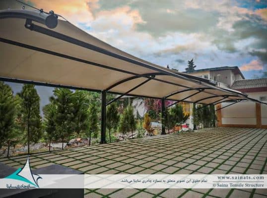 fabric-car-parking-سایبان-پارکینگ-ماشین-نوشهر
