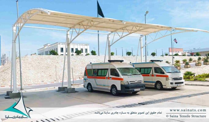 fabric-car-shade-kangan-سایبان-ماشین-پتروپالایش