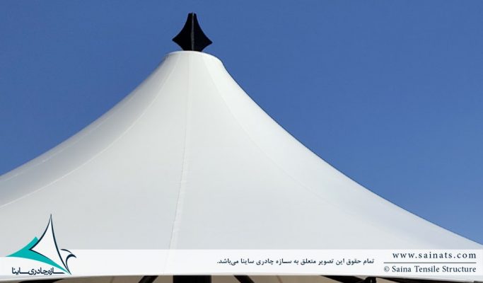 اجرای آلاچیق پارچه ای شهرک صدرا شیراز
