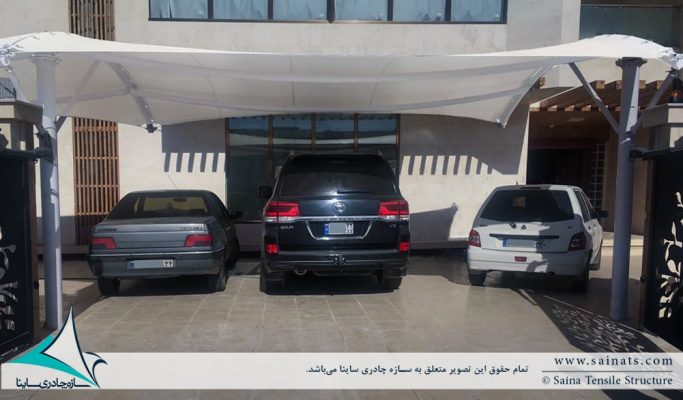 سایبان پارکینگ ماشین