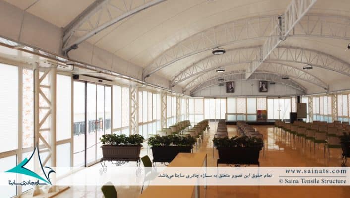 fabric-tensile-structure-salon-سقف-سالن-پارک-فناوری-اطلاعات
