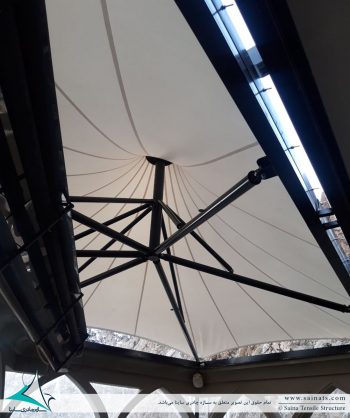 اجرای سقف خیمه ای رستوران