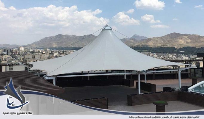 سایبان روفگاردن سیوان سنتر