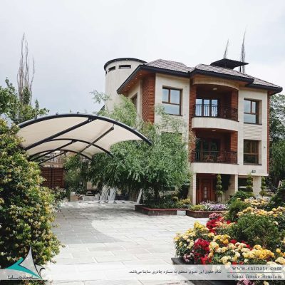 villa-yard-canopy-سایبان-حیاط-ویلا-همدان