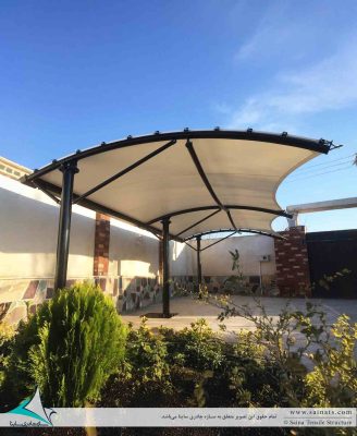 yard-fabric-canopy-سایبان-پارچه-ای-حیاط