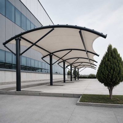 سازه-چادری-آرک-02-سایبان-ماشین-arc-02-fabric-canopy