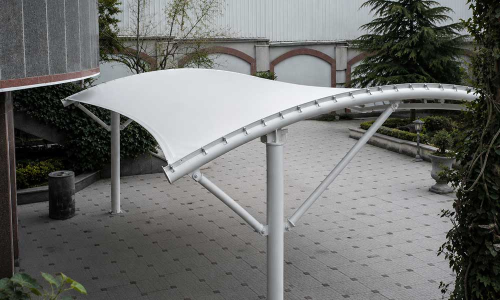سازه-چادری-آرک-02-سایبان-ماشین-arc-02-fabric-canopy