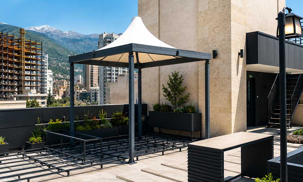 پوشش-انواع-سقف-آلاچیق-types-of-gazebo-roofs